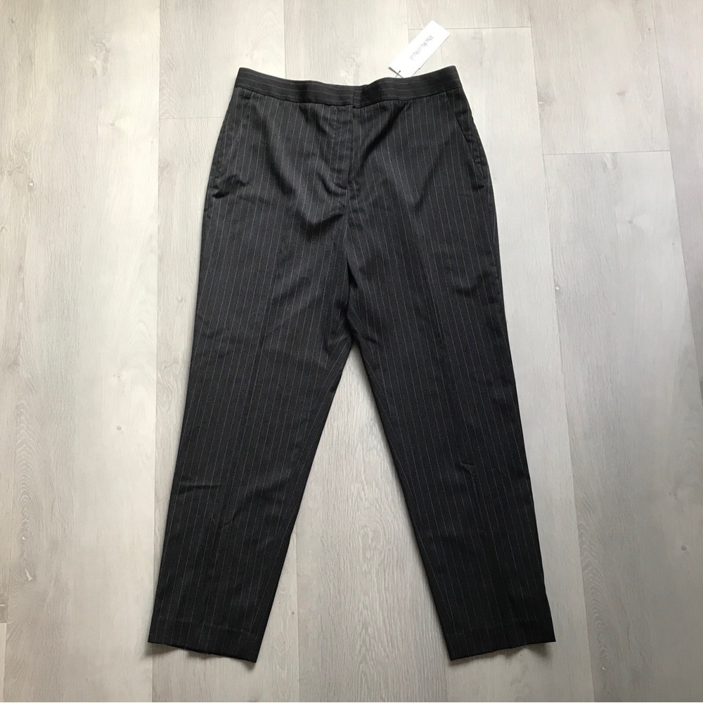 RAG AND BONE SIMONE BLUE PINSTRIPE TROUSER PANT WOMENS 10